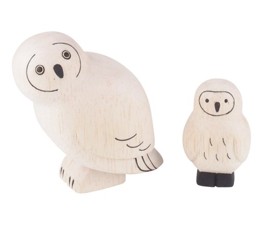 Wooden Animal Set - Owl