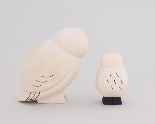 Wooden Animal Set - Owl