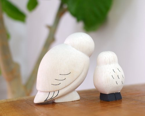 Wooden Animal Set - Owl