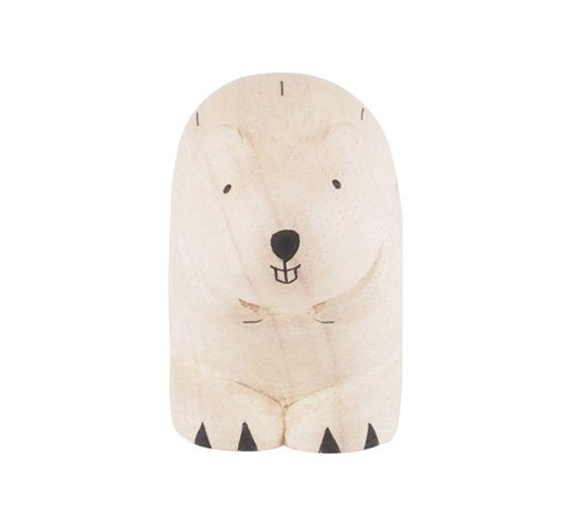 Wooden Animal - Beaver