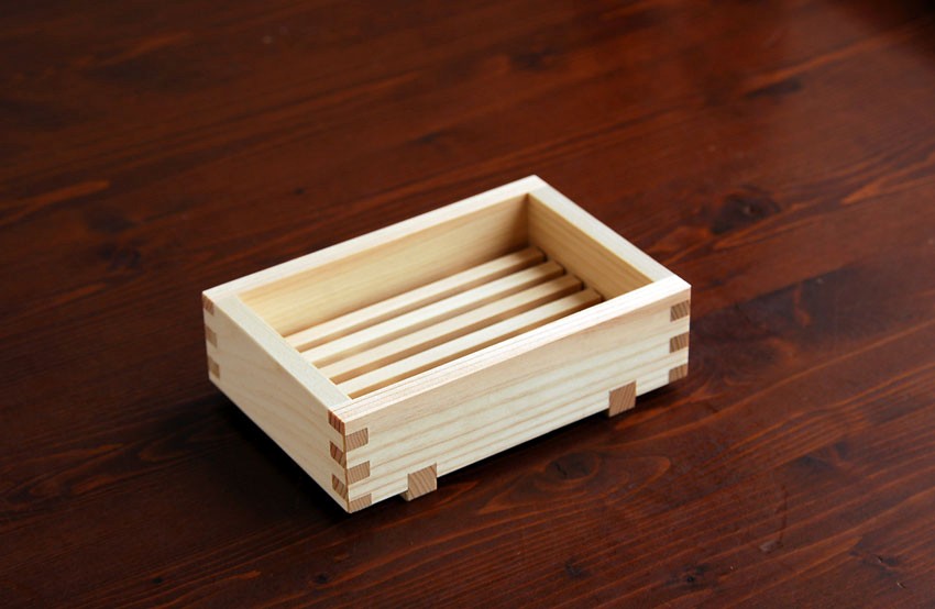 Wooden Soap Dish - Hinoki