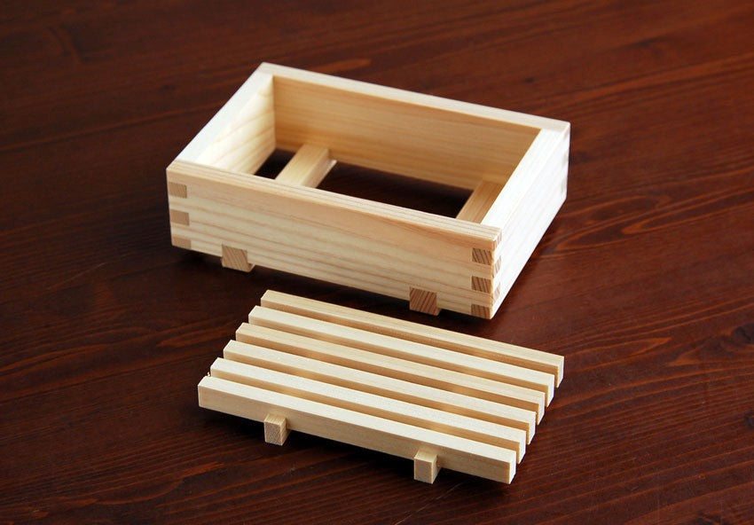 Wooden Soap Dish - Hinoki