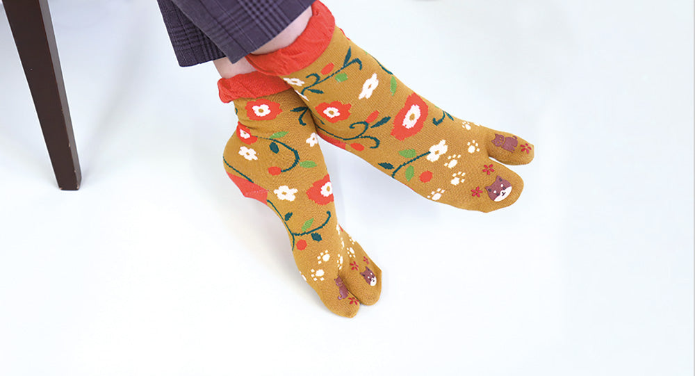 Shiba Tabi Socks Ladies