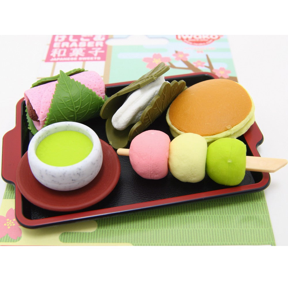 Eraser Set - Japanese Sweets