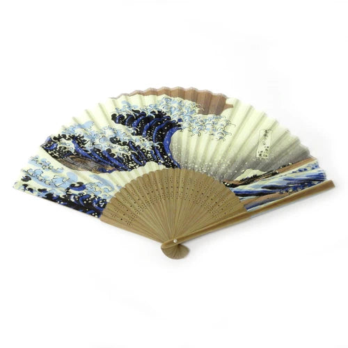 Japanese Foldable Fan - Great Wave
