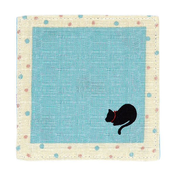 Coaster - Black Cats in Blue