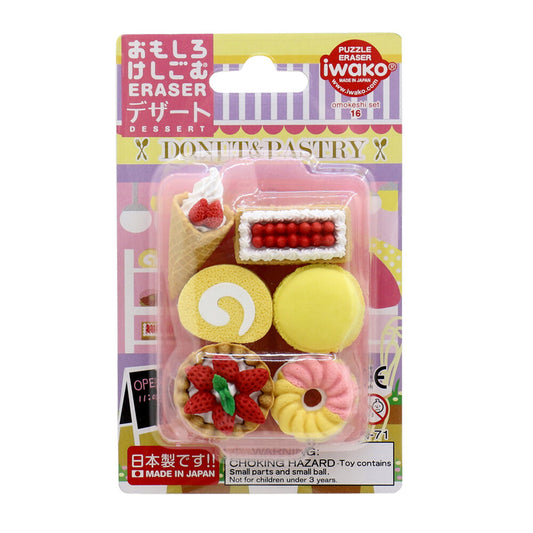 Eraser Set - Donuts & Sweets