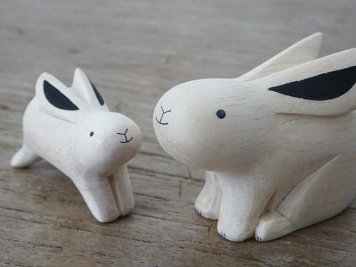 Wooden Animal Set - Rabbit