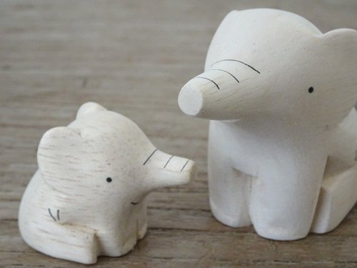 Wooden Animal Set - Elephant