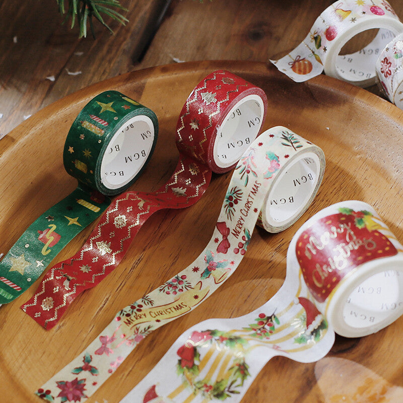 Christmas Red Washi Tape - 15mm