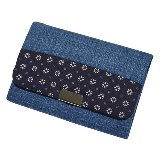 Business Card Case - Blue