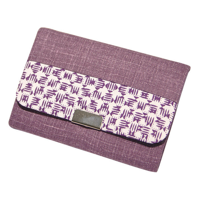Business Card Case - Purple