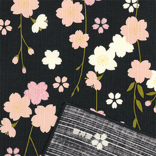 Furoshiki 20"- Sakura Black