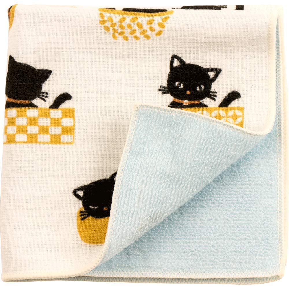 Hand Towel Black Cat