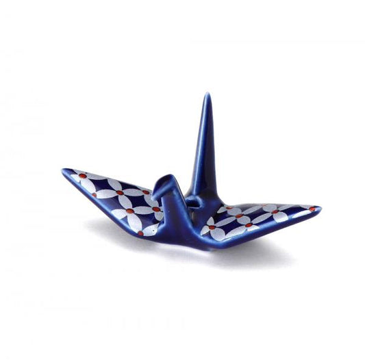 Incense Holder - Crane Blue