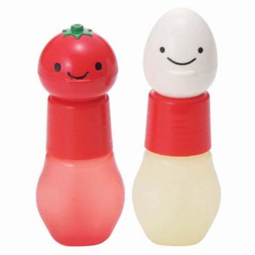 Mini Sauce Container - Egg & Tomato