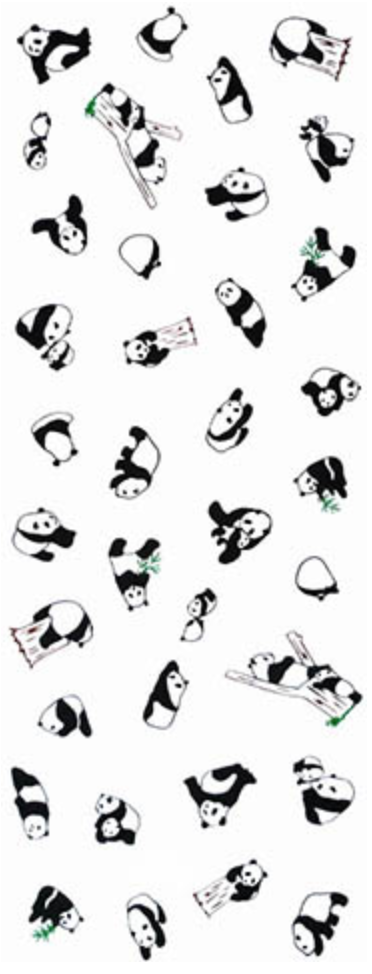 Panda Tenugui Towel