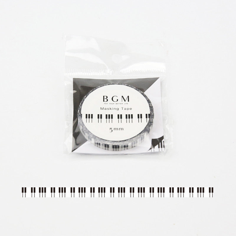 Piano Washi Tape - 5mm