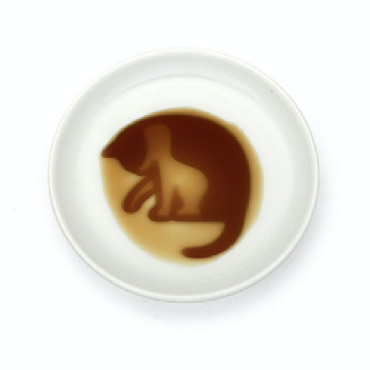 Soy Sauce Dish - Cat