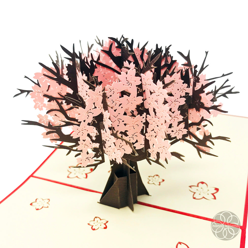 3D Pop-up Card - Cherry Blossom