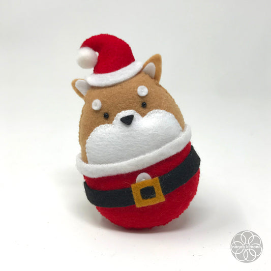 Christmas Ornament - Shiba Santa