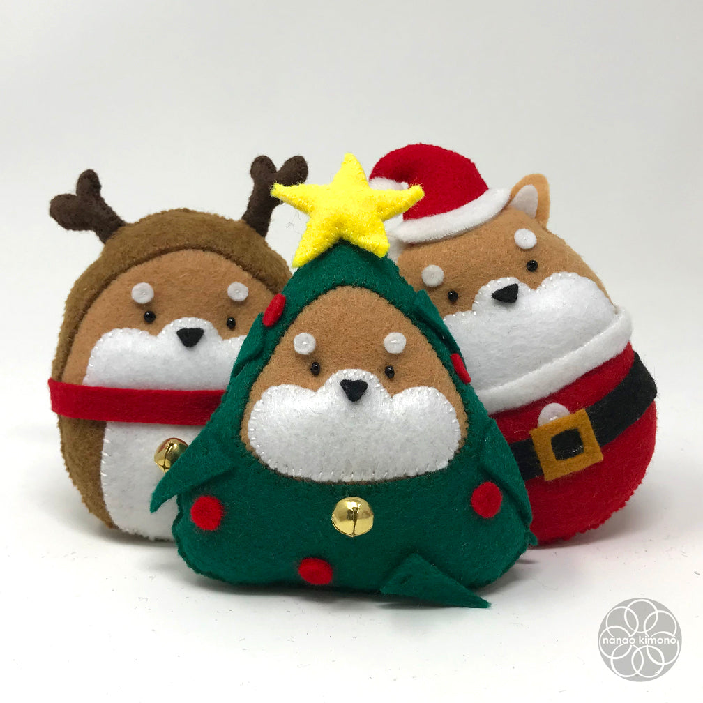 Christmas Ornament - Shiba Tree