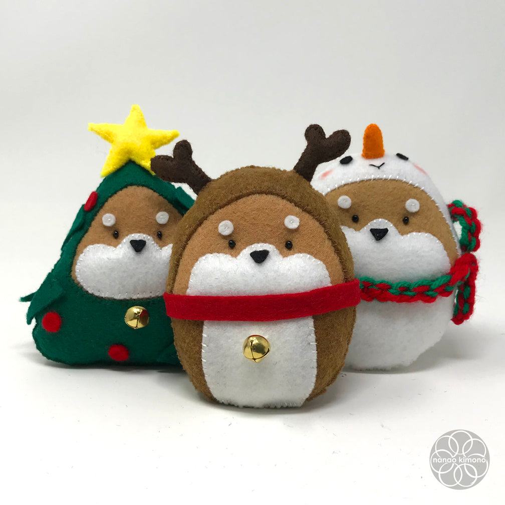 Christmas Ornament - Shiba Deer