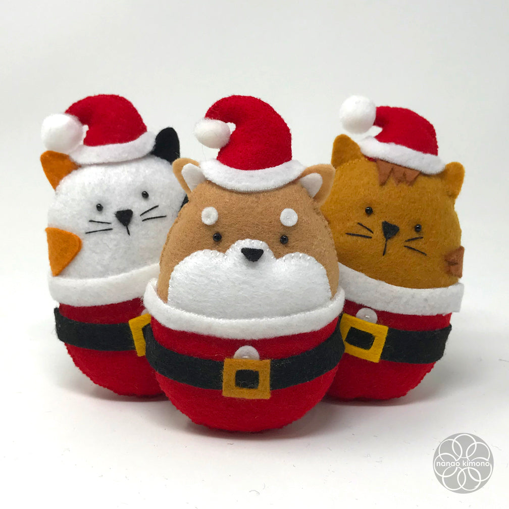 Christmas Ornament - Shiba Santa