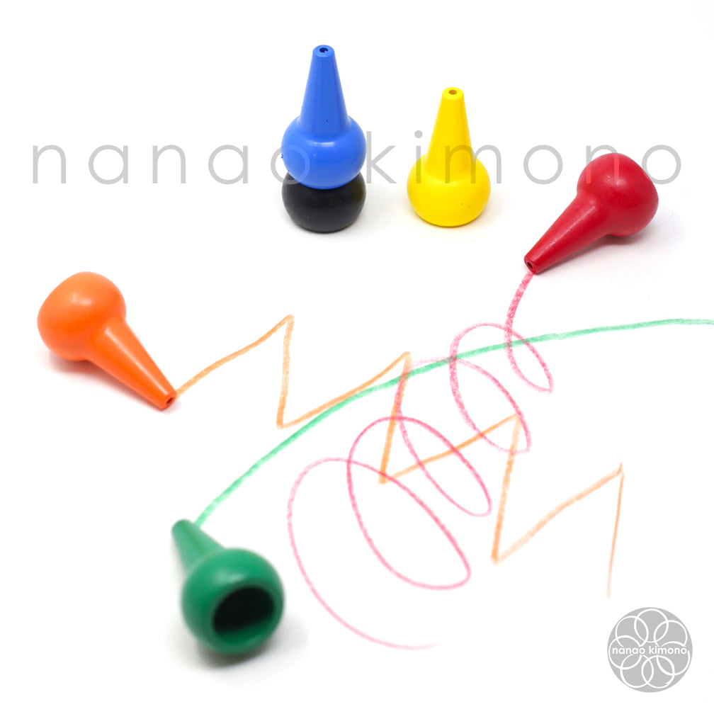 Baby Color Stackable Crayon - 6 Basic Color Set