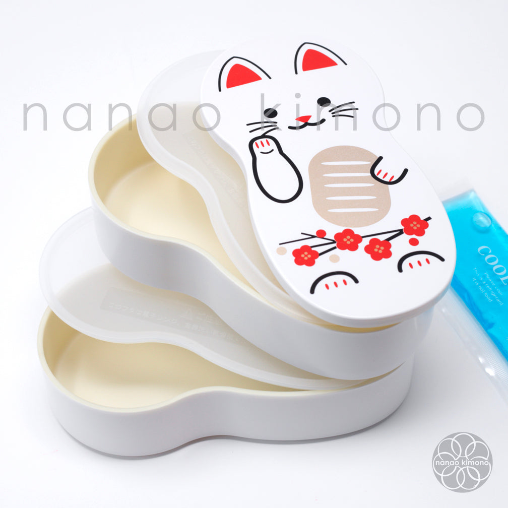 Cat Doll White Bento Box 540ml
