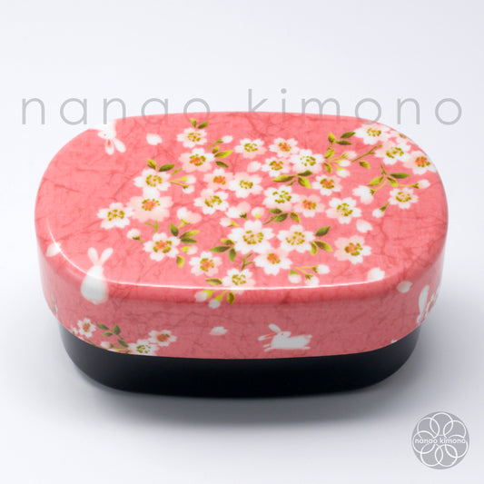 Sakura Rabbit Pink Bento Box 570ml