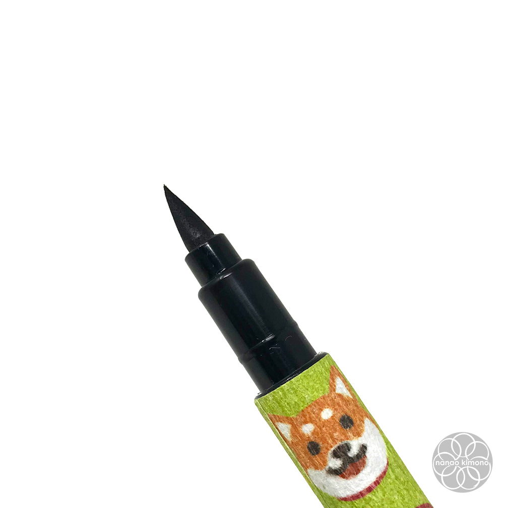 Double-sided brush pen with scent- Shiba