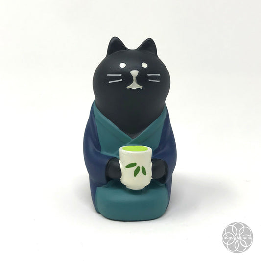 Miniature - Japanese Tea Black Cat
