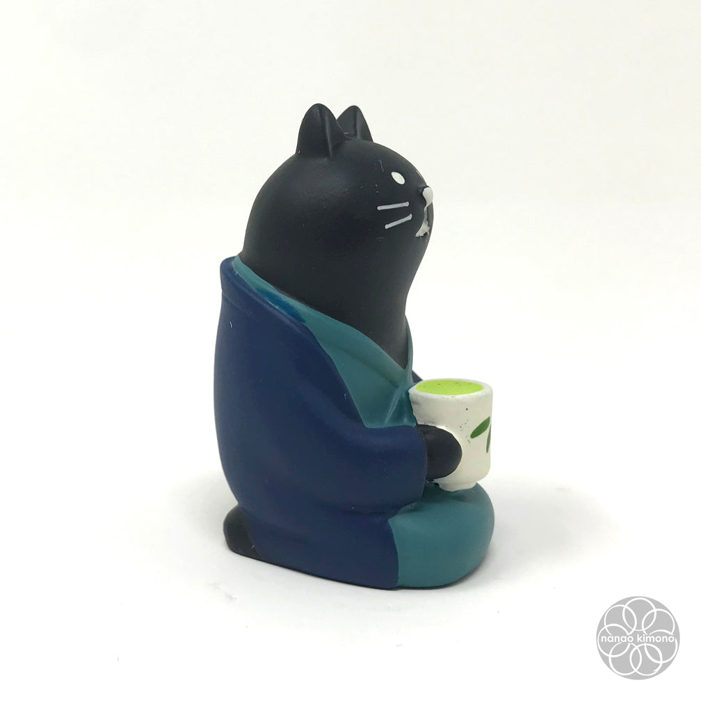 Miniature - Japanese Tea Black Cat