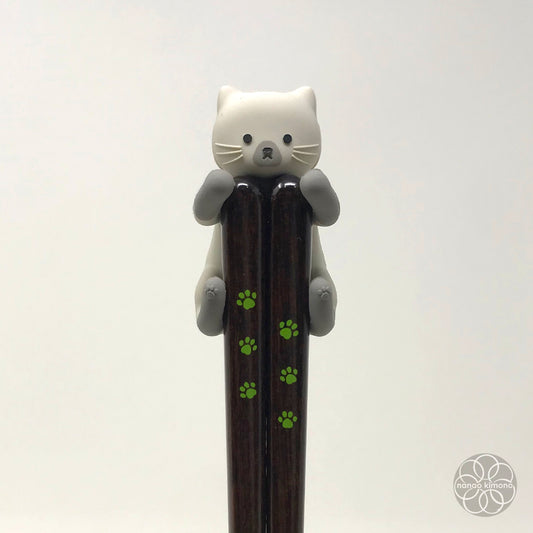 Chopsticks & Rest - Siamese Cat