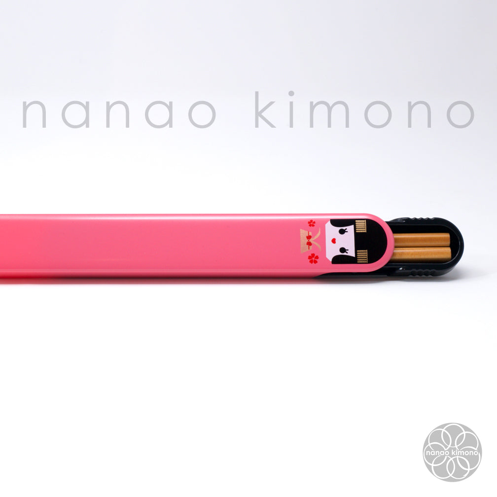 Chopsticks & Case - Kokeshi Maiko