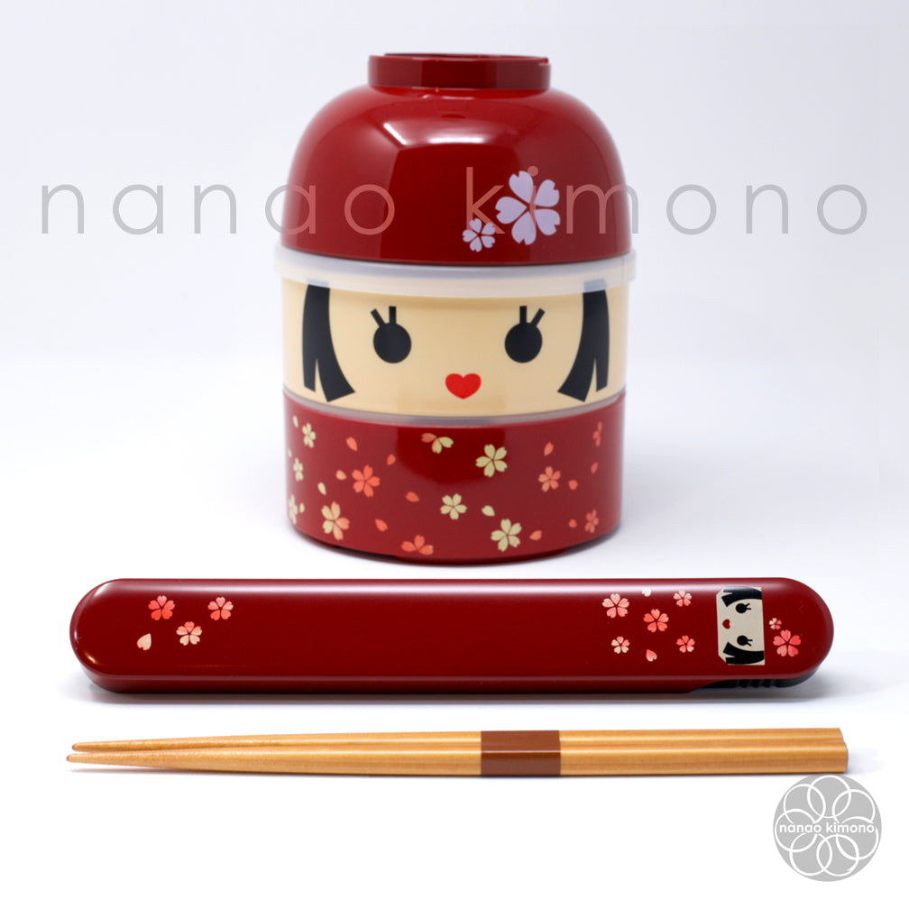 Chopsticks & Case - Kokeshi Hanako