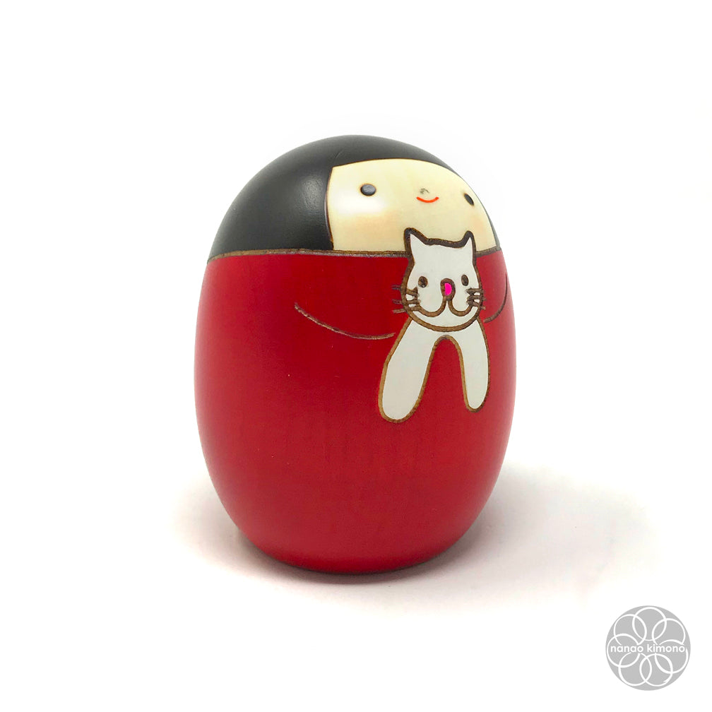 Kokeshi Doll - Sally the Cat (Neko no Sari)