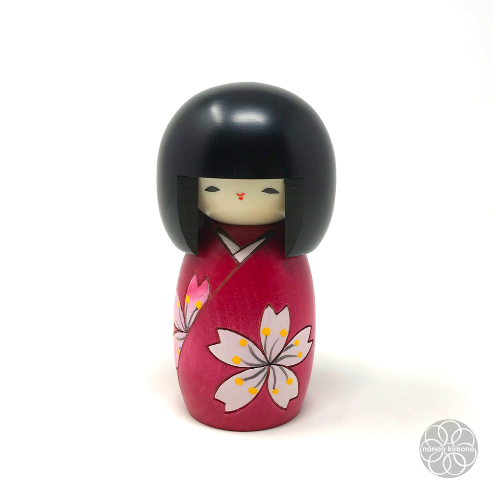 Kokeshi Doll - Cherry Blossom (Hana ha Sakura)