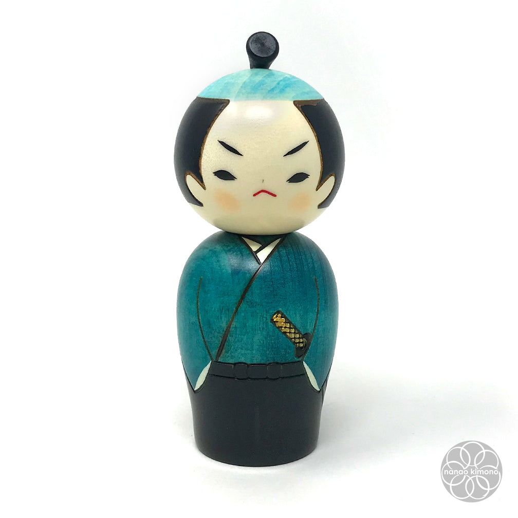 Kokeshi Doll - Samurai