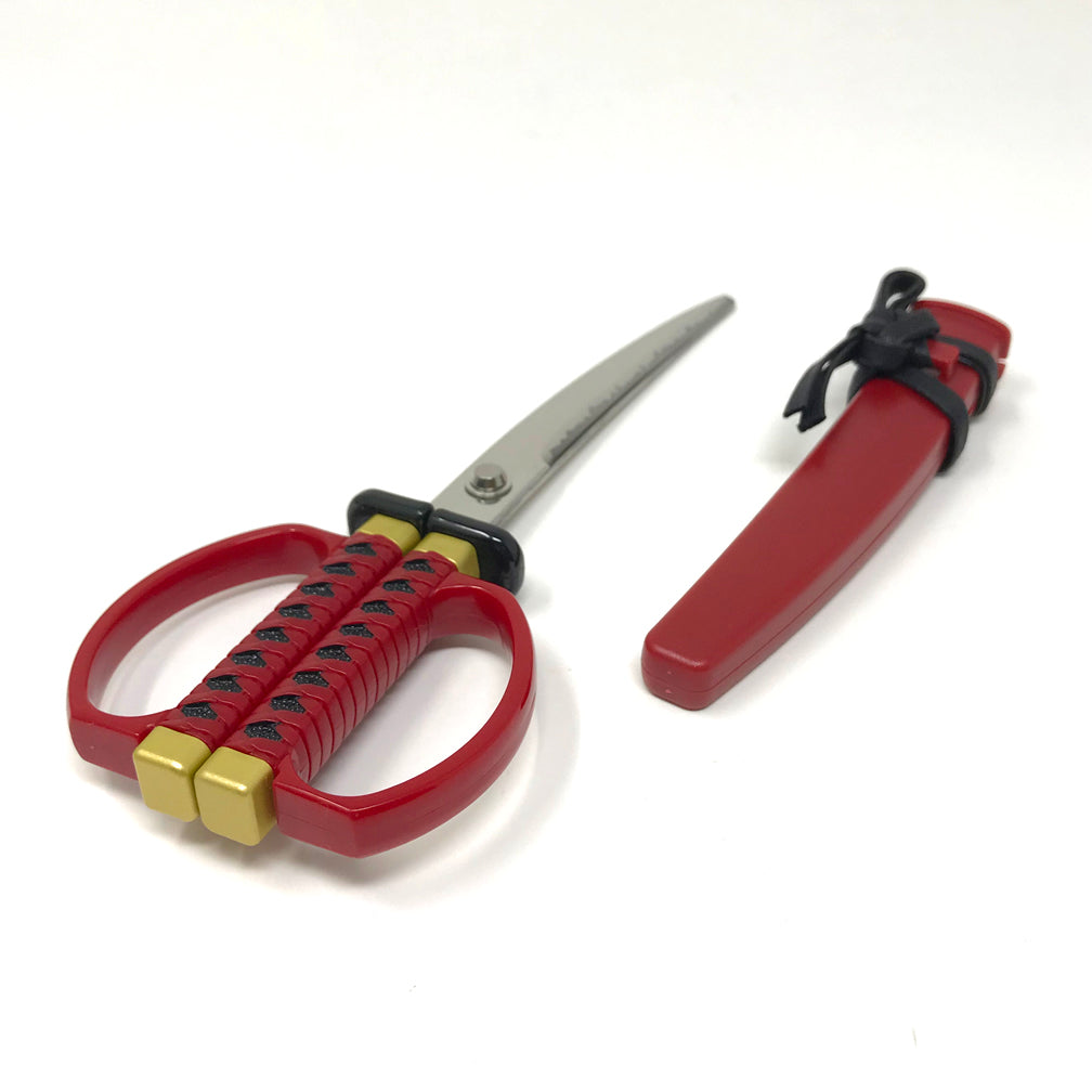 Scissors - Japanese Sword Red