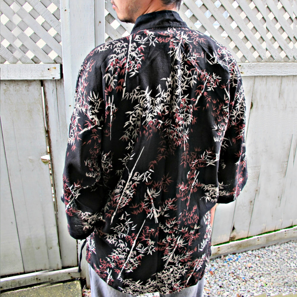Noragi Kimono - Bamboo Leaves