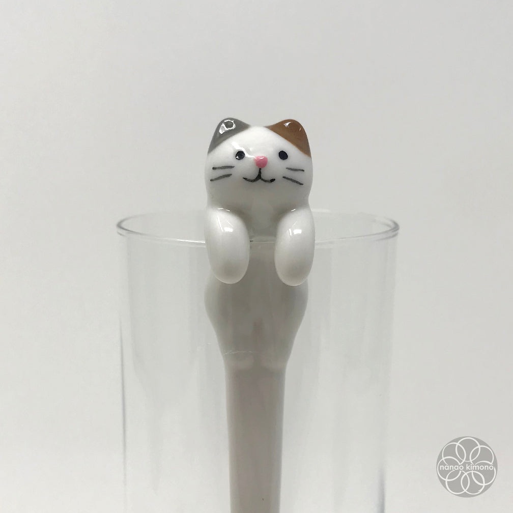 Ceramic Spoon - Calico Cat