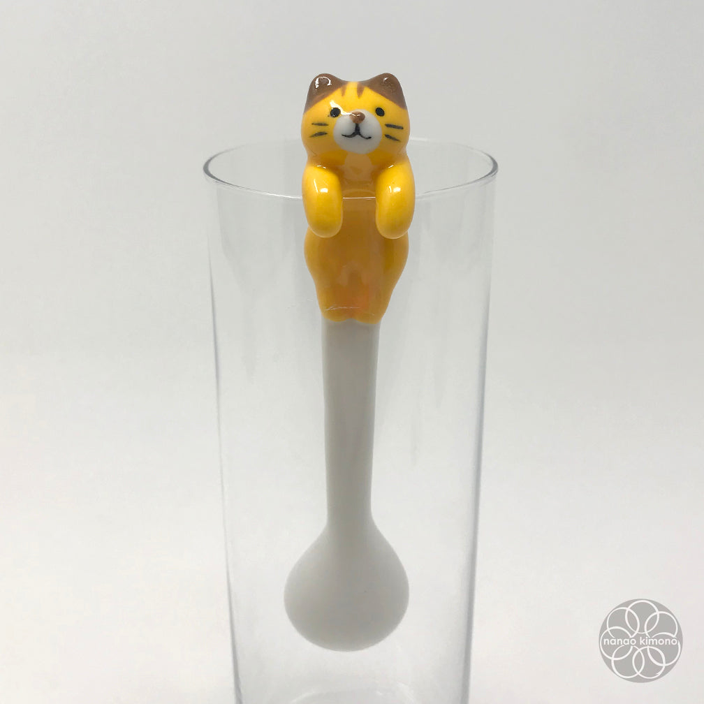Ceramic Spoon - Tabby Cat