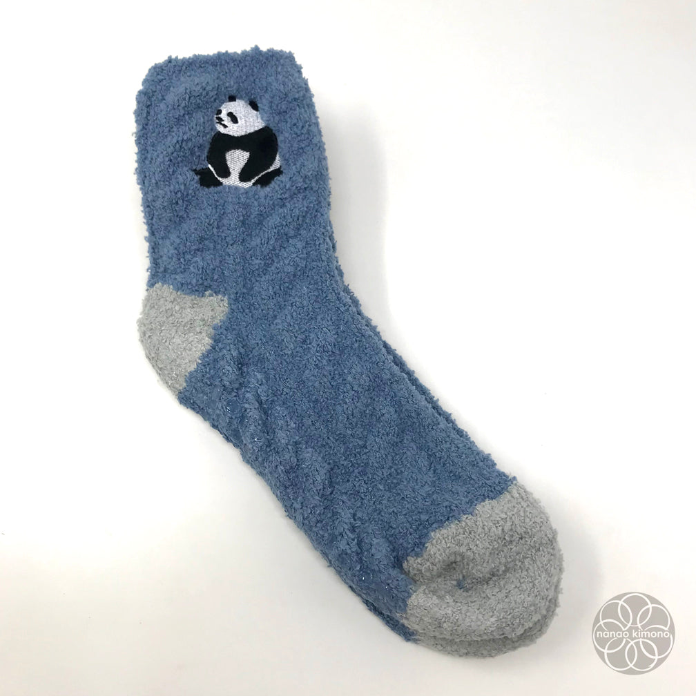 Reading Socks - Panda Blue