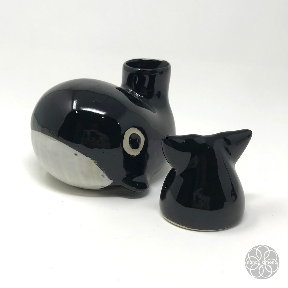 Sake Set - Black Whale