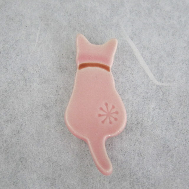 Chopsticks Rest - Cat (Pink)