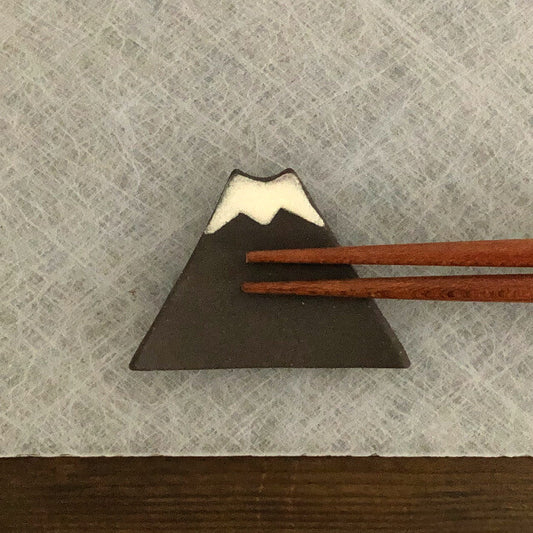 Chopsticks Rest - Mt. Fuji (Black)