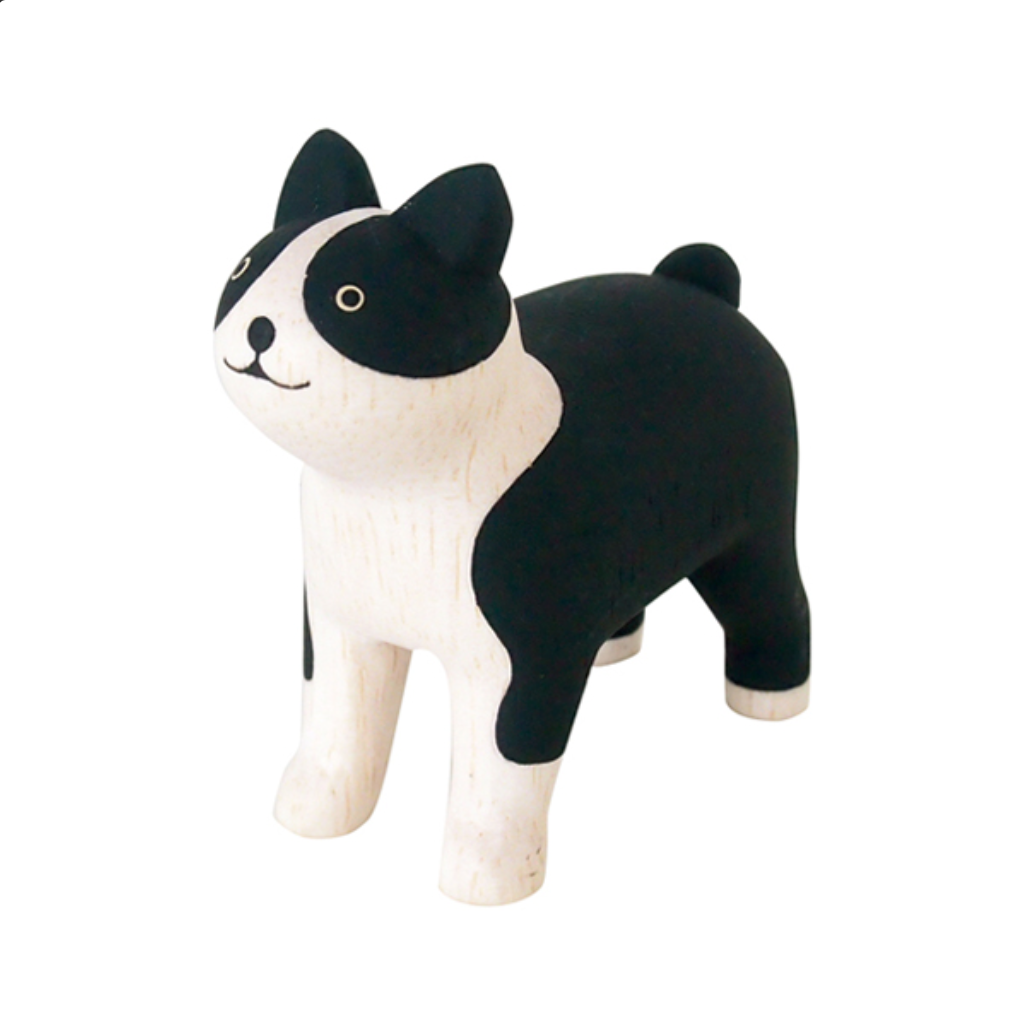 Wooden Animal - Boston Terrier