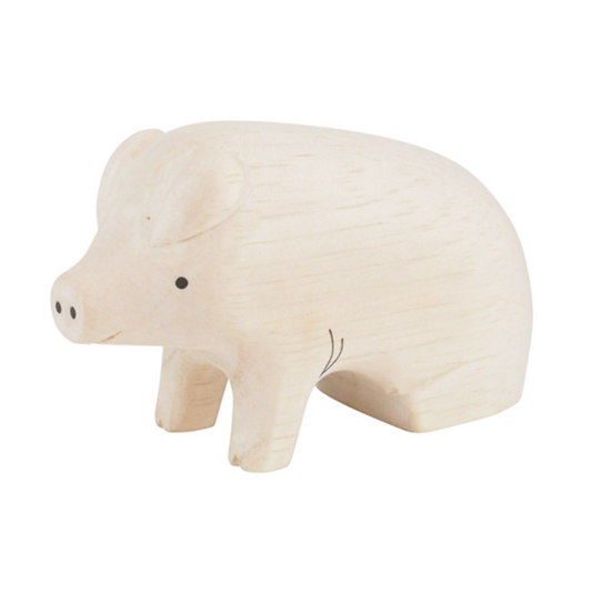 Wooden Animal - Pig